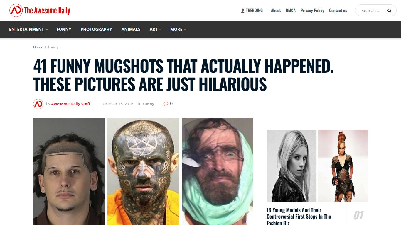 41 Funny Mugshots That Actually Happened. These Pictures Are Just Hilarious